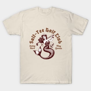 Vintage Salt-Tee Golf Club Mermaid T-Shirt